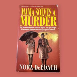 📚 MAMA SOLVES A MURDER NORA DELOACH RARE OUT OF PRINT MASS MARKET VERY GOOD